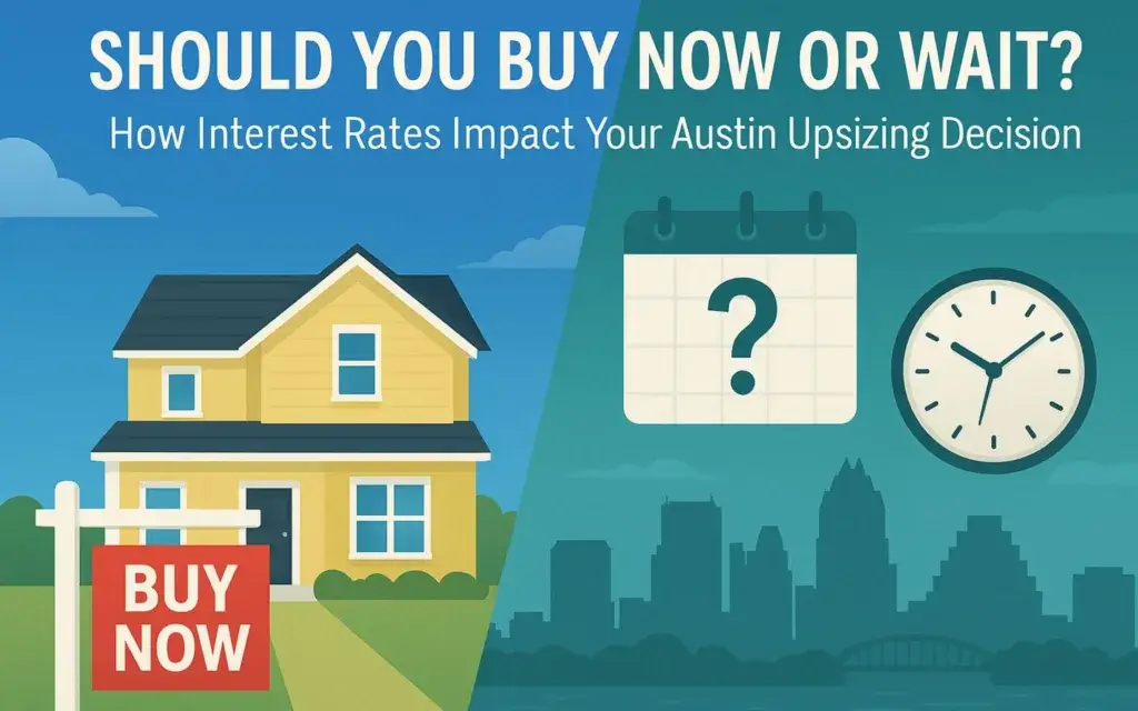 Should You Buy Now or Wait? How Interest Rates Impact Your Austin Upsizing Decision 6 Home buying decision based on interest rates