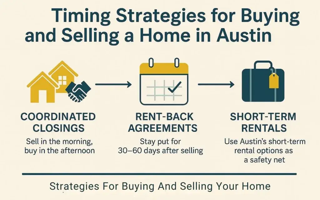 Buying and Selling a Home in Austin at the Same Time? Here’s How to Do It Right 13 TIming Strategies