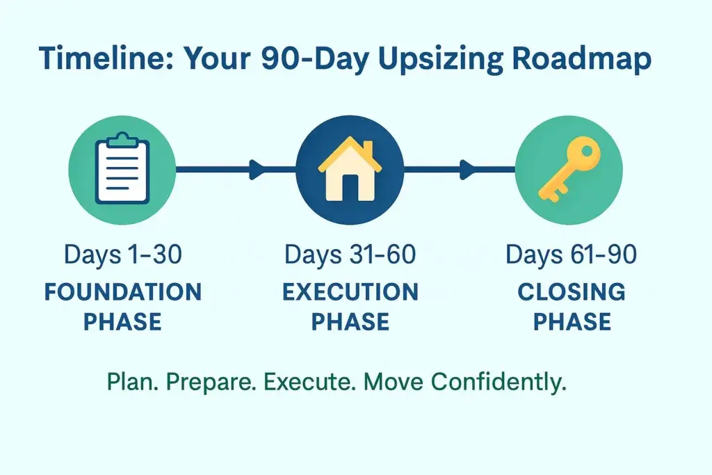 The Complete Austin Home Upsizing Guide for 2025: Your Roadmap from Cramped to Comfortable 10 Timeline Your 90 Day Upsizing Roadmap