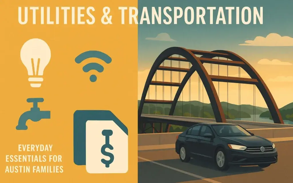 Relocating to Central Texas? What Families Need to Know About the Cost of Living in Austin 3 Utilities and Transport