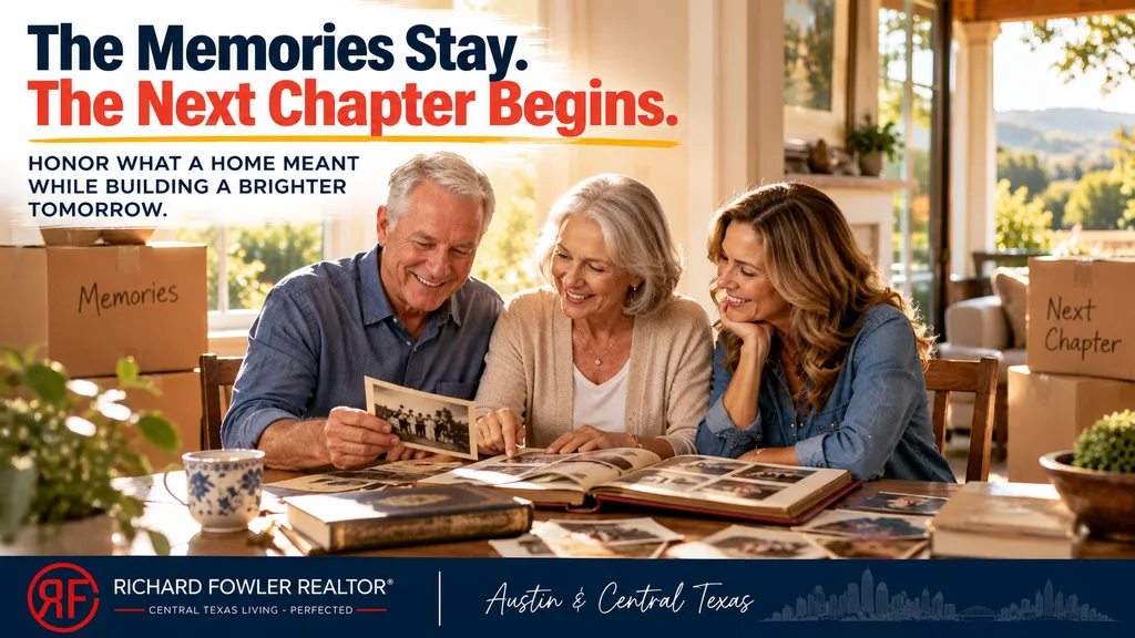 Downsizing and Selling the Family Home in Central Texas 1 Downsizing Richard Fowler Realtor Austin Texas
